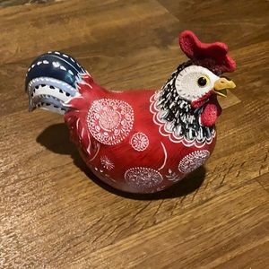 Tabletop decor| Ashland Summer Heritage Rooster Patriotic Red White & Blue